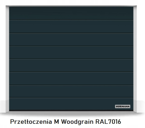 Brama Garażowa 2375 x 2000 Segmentowa Hormann z napędem Renomatic