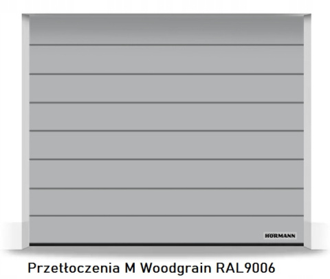 Brama Garażowa 2375 x 2000 Segmentowa Hormann z napędem Renomatic