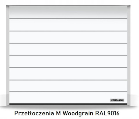 Brama Garażowa 2375 x 2125 Segmentowa Hormann z napędem Renomatic